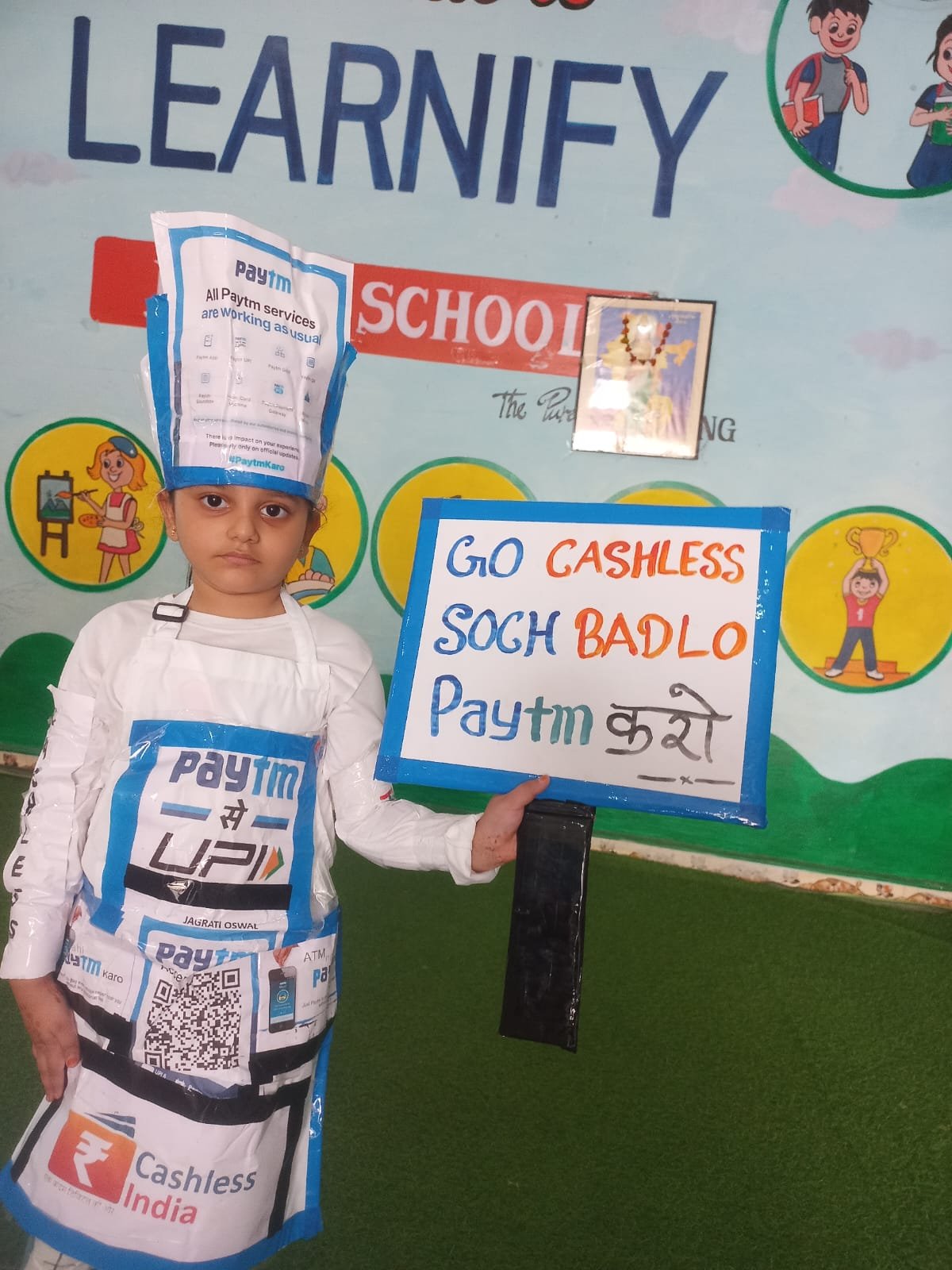 Interactive classroom teaching at Learnify Public School